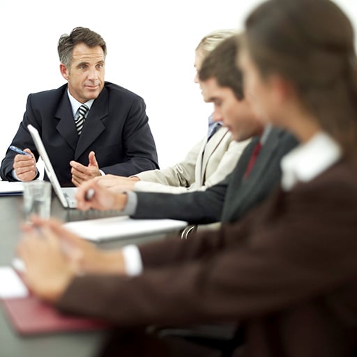 Business Meeting depicted by The Law Offices of James H. MaGee, Washington Bankruptcy Attorney